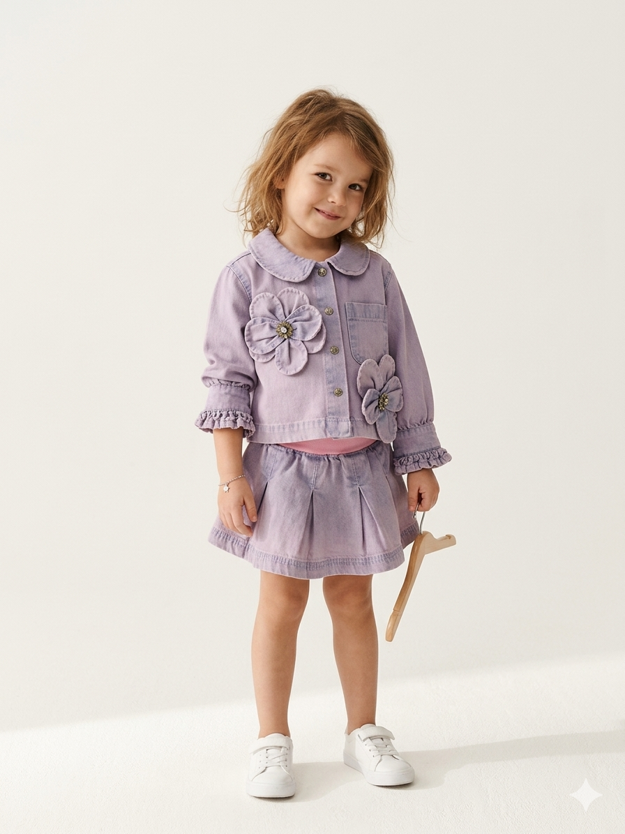 THE LILAC PETAL DENIM SET | LIMITED 1 OF 12