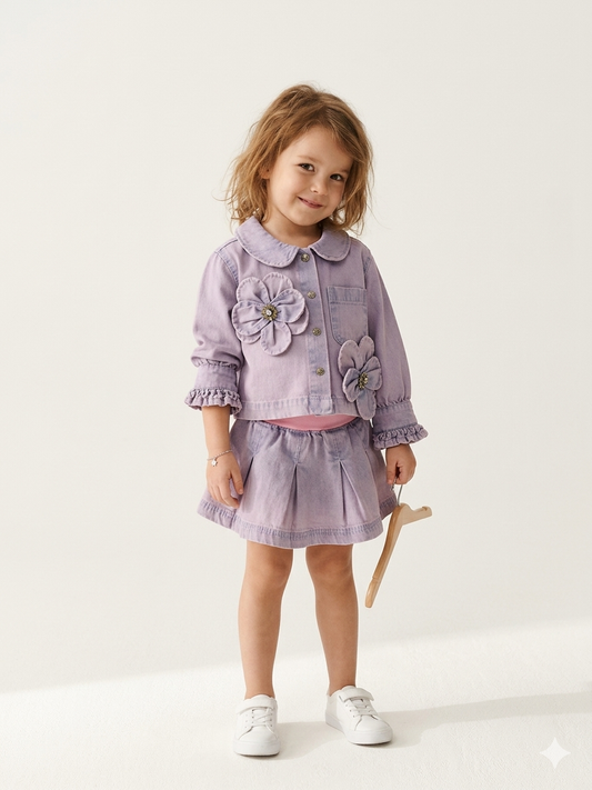 THE LILAC PETAL DENIM SET | LIMITED 1 OF 12