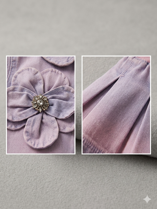 THE LILAC PETAL DENIM SET | LIMITED 1 OF 12